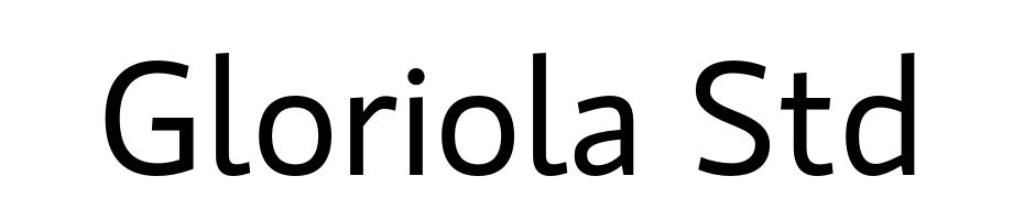 Gloriola Std cкачати шрифт безкоштовно